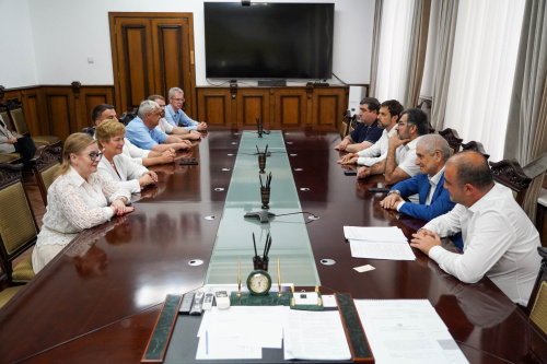 Делегацию из Беларуси в Дербенте принял глава города Ханлар Пашабеков
