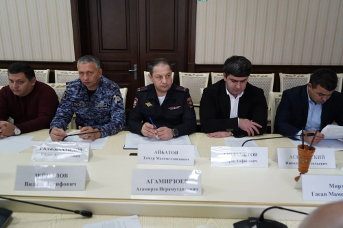 В Дербенте состоялось заседание городской антитеррористической комиссии
