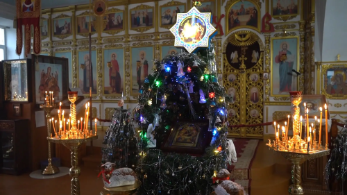 В церкви Покрова Пресвятой Богородицы Дербента состоялось рождественское богослужение